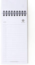 YM Sketch Notebook To Do List - Size (8.5x16cm) | Happy | 80 Sheets