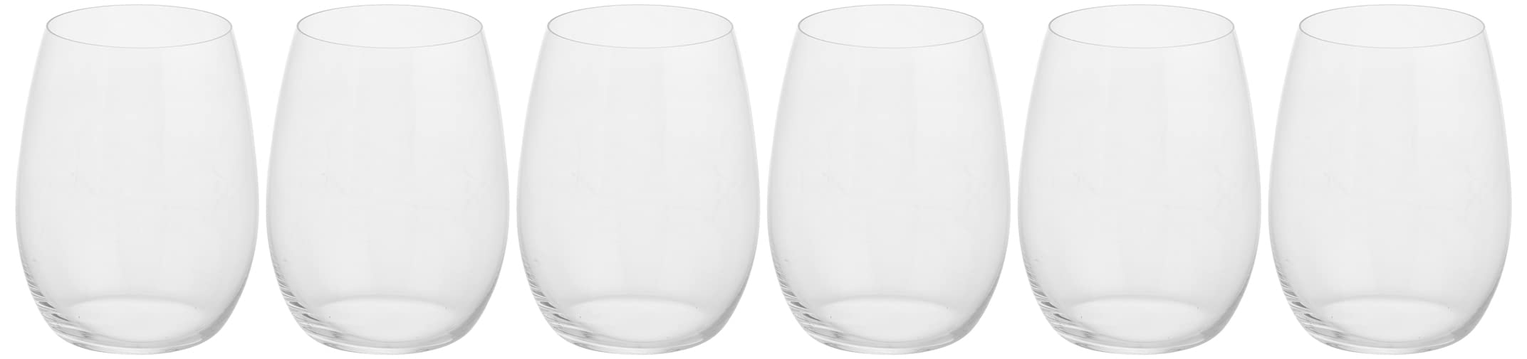 BigNood Glass Cups Set for Daily Use and Serving - Set of 4