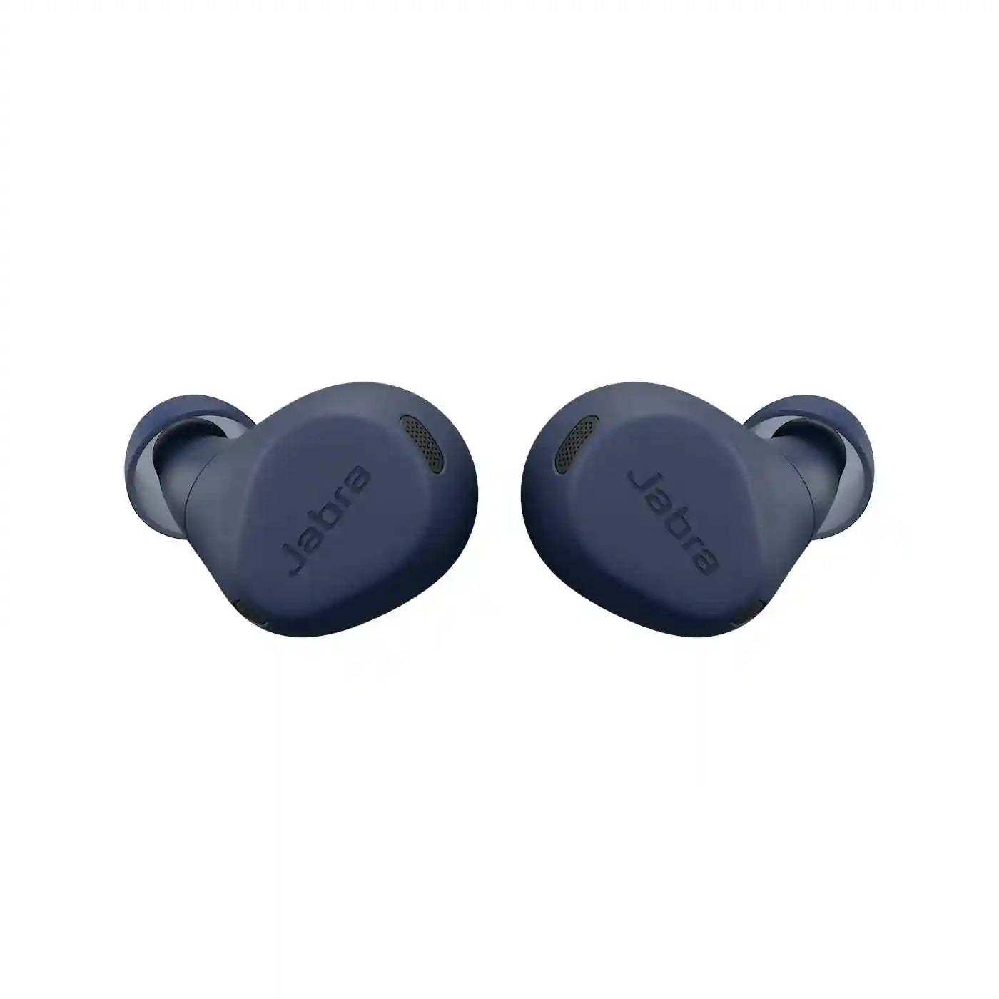 سماعات Jabra Elite 8 Active اللاسلكية الحقيقية باللون البحري مصممة لتلبية احتياجات أسلوب الحياة النشط. بفضل التصميم الملائم للأذن