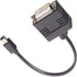 محول Keendex kx2232 ميني DisplayPort ذكر إلى DVI 24+1 أنثى، 20 سم - أسود