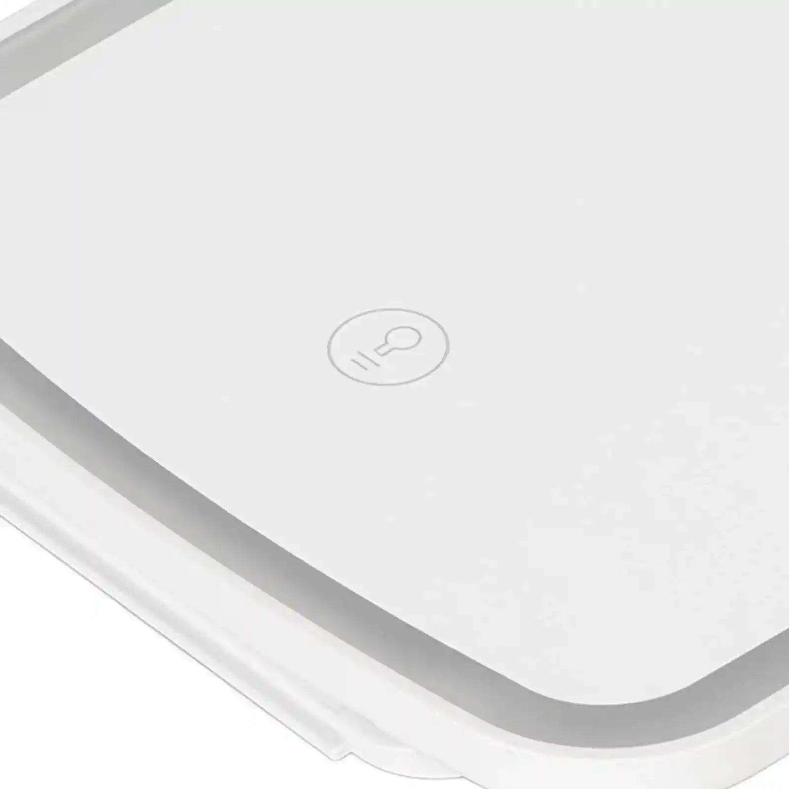 Generic Makeup Mirror, Light Up Mirror 45 Degree Vertical Tilt USB Rechargeable Dimmable Touch Screen for Home-Have Scratches