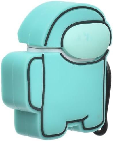 G-Power Silicone Full Cover Airpod Protective Case Designed With Cute Astronaut Shaped And Contains Ring Strap Suitable For Airpods