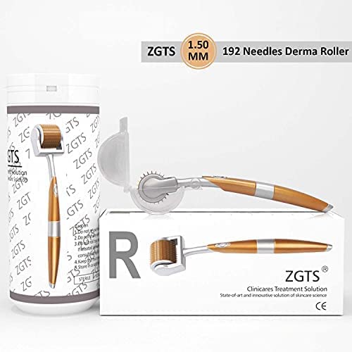 ZGTS 1.5mm Derma Roller with 192 Titanium Needles