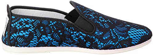 Flossy womens 55284-NEGRO/ROYAL Ballet Flat - Safqqa Egypt