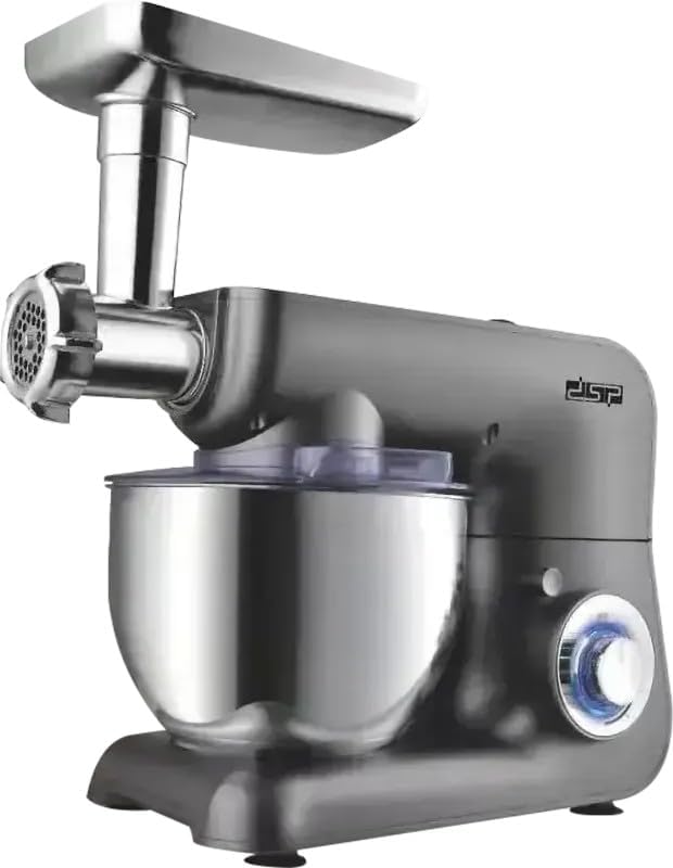 DSP KM3042 Stand Mixer 1000W 4L Stainless Steel Silver Damage Box – Safqqa Egypt