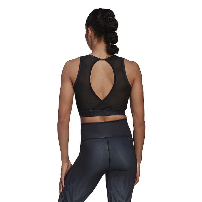 Adidas Women’s TRN TIGR AOP Training Workout Bra – Light Support