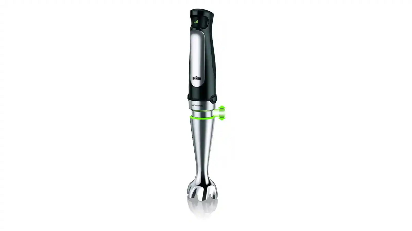 Braun Multiquick Hand Mixer 1000 Watt with ActiveBlade Technology, Black / Stainless Steel (Scratch) - Safqqa Egypt