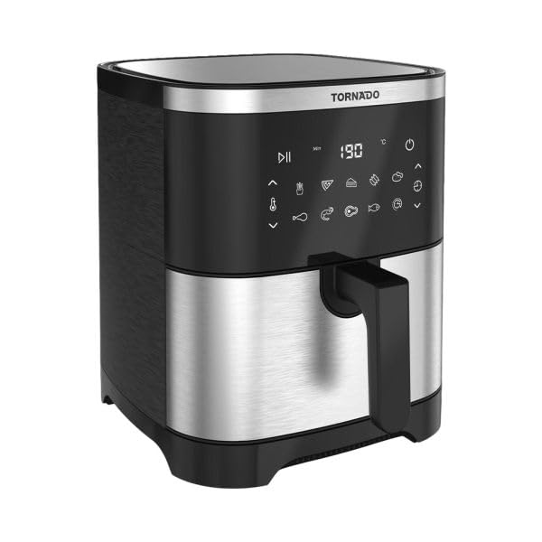 Tornado Air Fryer Touch Screen Glass Panel