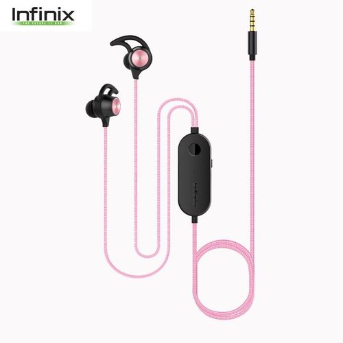 Infinix XE03 Noise Cancellation Headphones - Pink