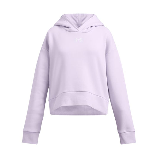 Under Armour girls Rival Fleece Crop Hoodie Hooded Sweatshirt
