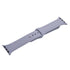 Generic Silicone Adjustable And Expandable Watch Strap With Zigzag Design For Unisex Compatible With Smart Watches 38/40/41MM - Gray