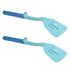 Silicon Leakage Turner With Plastic Handle For Kitchen Set Of 2 Pieces