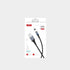 XO NB125 Magnetic LED Aluminium Lightning Cable - 1M - Black