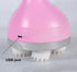 Head Massager Electric Scalp – 4 Kneading Nodes with 4-Speed Settings for Relaxation, Hair Growth & Pain Relief – Handheld, Rechargeable & Portable Massager for Full Body Use (Pink)