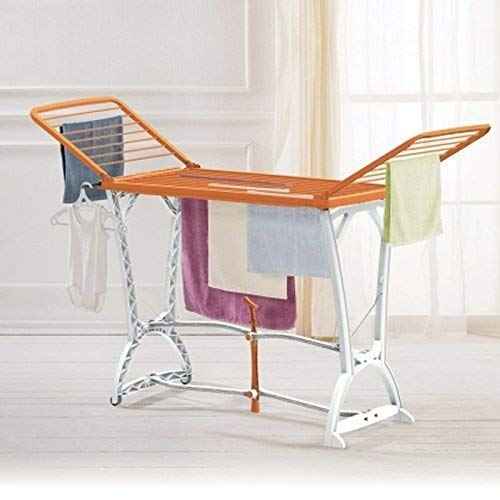 منشر الغسيل من باما باللون الشبيه بالشمام ومقاس واحد هو حل عملي ومريح لتجفيف الملابس في المنزل. مصنوع من مواد عالية الجودة ومتينة