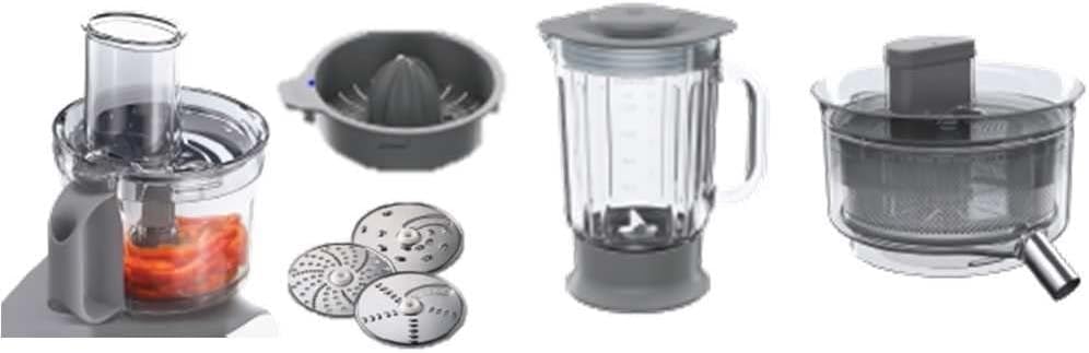 خلاط مطبخ كينوود KHH326BK متعدد الاستخدامات بقوة 1000 وات - أسود، بلاستيك 