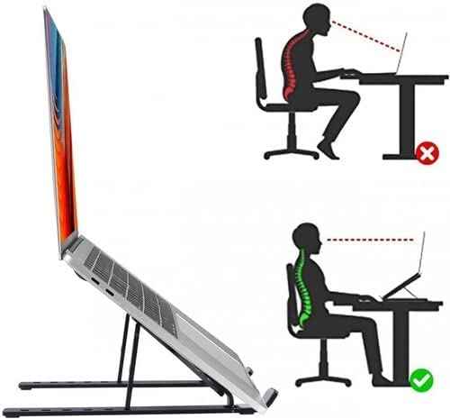 Plastic Laptop Stand Multi-Angle Adjustable Design For Laptop Up to 13" and tablet - Safqqa Egypt
