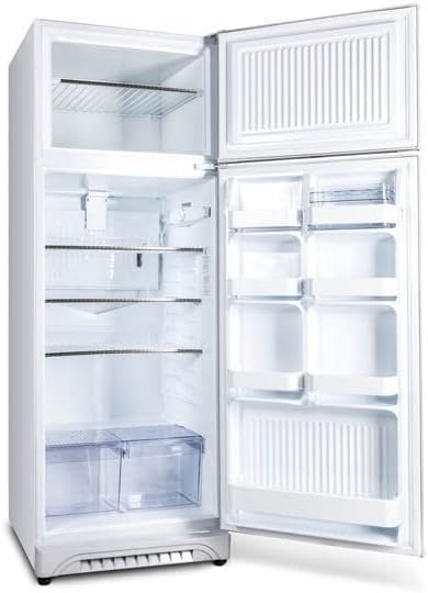 ثلاجة كريازي 12 قدم بابين بتبريد قوي وتصميم عملي موفر للطاقة