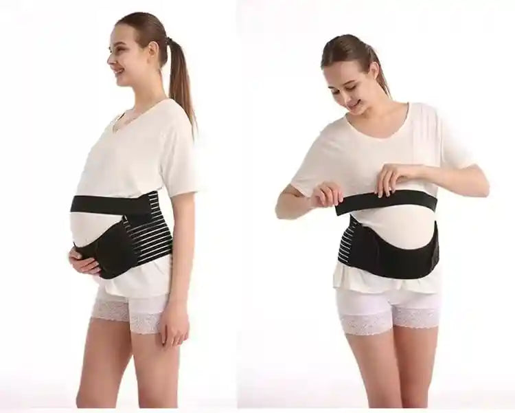 FASHION MANIA Maternity Belt Pregnancy Support Belt Bump Band Abdominal Support Belt Belly Back Bump Brace Strap Prenatal Back Brace to Support Pregnant Women, Abdomen Pain Reliever - Safqqa Egypt