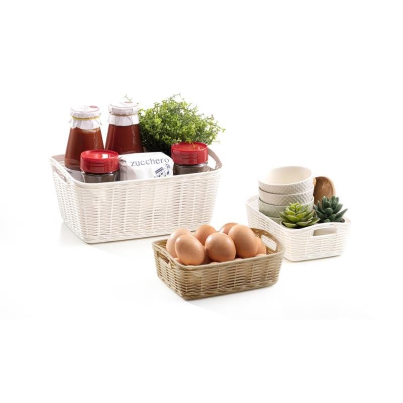 Plastic Storage Basket – Stylish & Practical Organizer