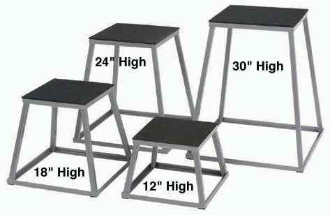 صندوق بلایومتریک من الحديد الملحوم بارتفاع 6 بوصات – Champion Sports