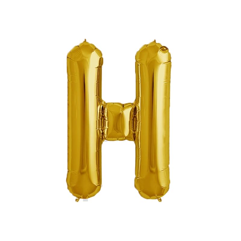 بالونات كبيرة من الفويل يمكن ملؤها بالهواء او الهيليوم من مواد عالية الجودة مصنوعة خصيصا لتزيين حفلات الزفاف، مجموعة من 12 قطع - ذهبي