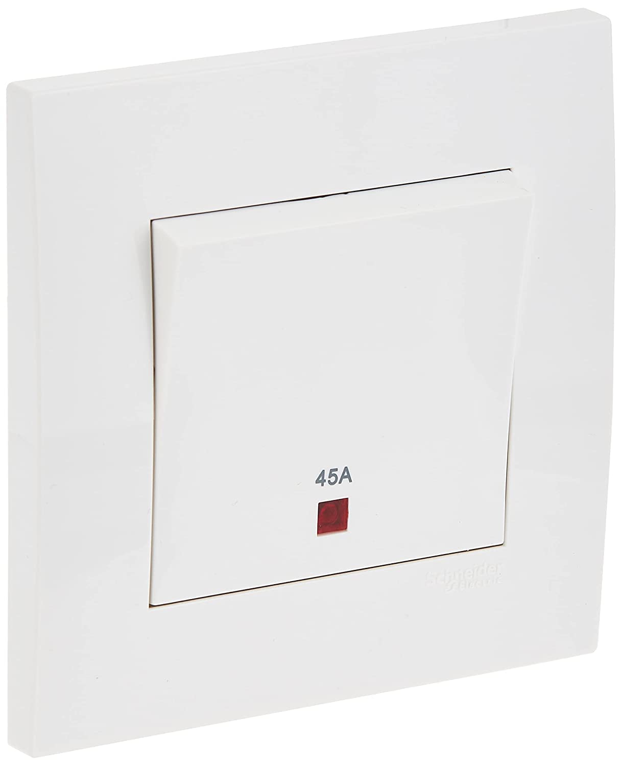 Schneider Electric Vivace White – 45A 250V Double Pole Switch