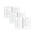 Blue Sky Weekly & Monthly Planner – Flexible Cover with Dual Wire Binding 2021