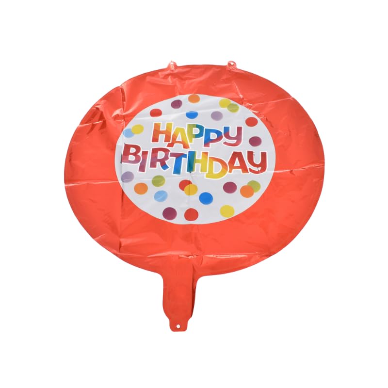 مجموعة بالونات فويل كبيرة الحجم مكونة من 6 قطع جميلة للحفلات بتصميمات متعددة قابلة للملأ بالهواء او الهيليوم، متعددة الالوان