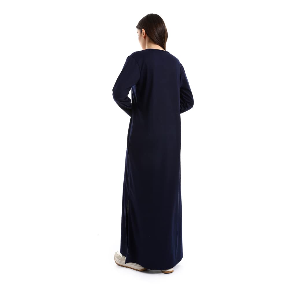 JAMILA Dress  For Womens , Navy Soft, comfortable fabric for ease and all‑day wear