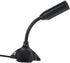 Keendex kx 2764 360 adjustable usb desktop microphone that supports voice chatting and recording - black - Safqqa Egypt