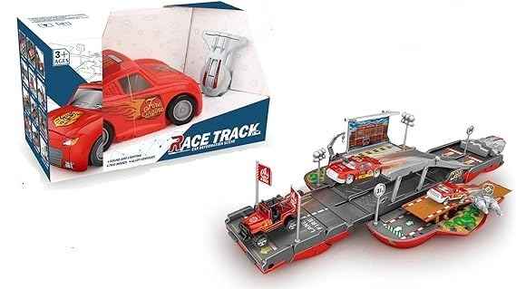 ETASTRA Fire alloy light and music catapult battle track deformation car