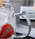 Transparent Glass Mug – “Good Morning” Design for Coffee & Tea