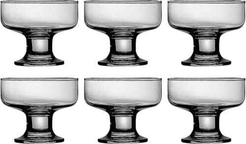 Pasabahce Ice Ville-Ice Cream Cup Set Of 6 Cups -265 ml -Turkey Origin