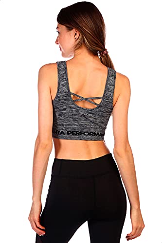 Anta Women's Scoop Neck Back Cross Strap Sports Bra