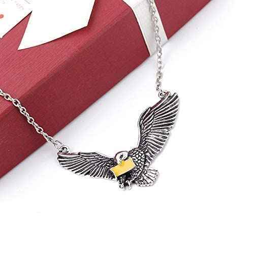 عقد بدلاية بتصميم بومة هيدويج مستوحاة من هاري بوتر للبنات من يلو تشايمز