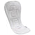 Bugaboo Double Stroller Seat Liner - Soft, Antibacterial Fabrics, 3D Breathable Mesh - Reversible Design - Misty Grey