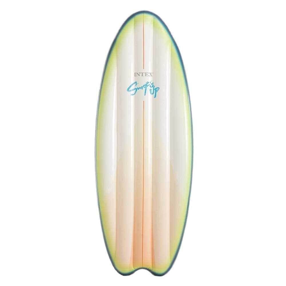 Intex Surfboard-Style Pool Float, Inflatable Lounger 1.78m x 69cm, Durable Water Pool Float – Safqqa Egypt