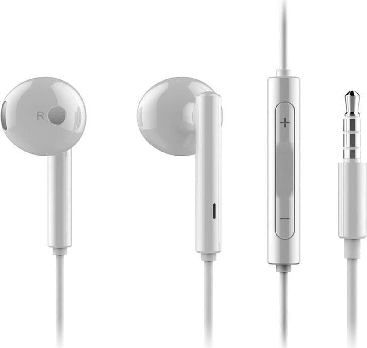 Huawei Stereo Earphones with Remote and Microphone AM115 – White