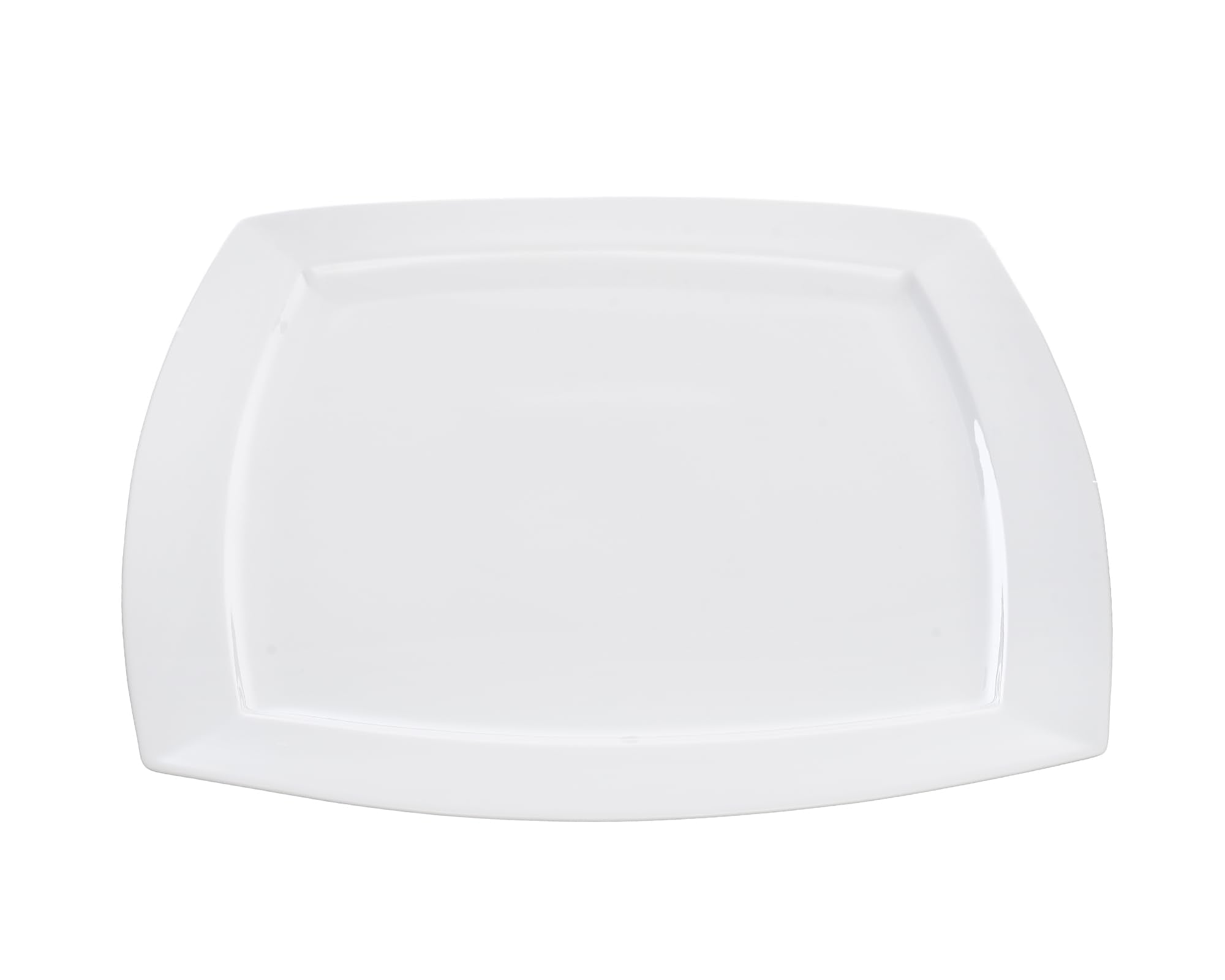 Tunisie Square plate , 36cm, White Made from durable, high-quality material