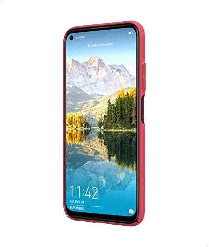 Nillkin super frosted back cover for huawei p40 lite - red