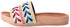 Deeda Faux-Leather Embroidery Detail Slide Slippers for Women - Safqqa Egypt