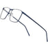 Fonex Pure Titanium Glasses Frame for Men,Square Full Rim Myopia Optical Eyeglasses
