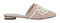 Charles & Keith Faux Leather Almond-Toe Rope-Detail Mules for Women