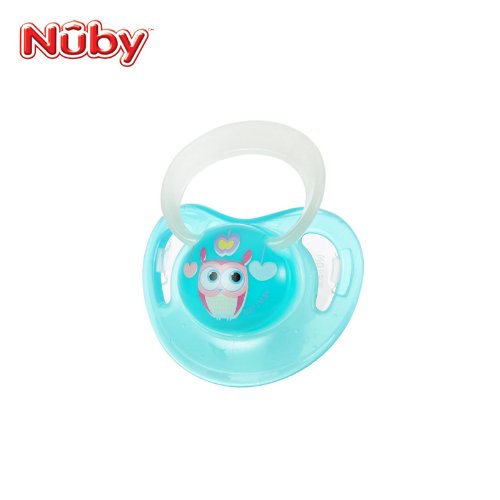 Glow-in-the-Dark Printed Pacifier with Cover by Nuby