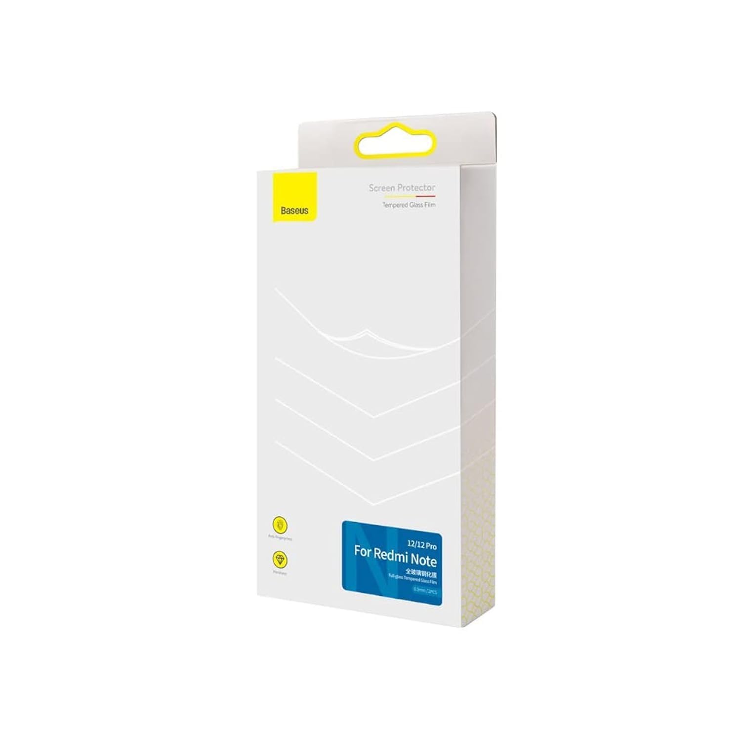Screen Protector for Redmi Note 12 and Note 12 Pro 6.6 Inch Scratch Resistant Clear
