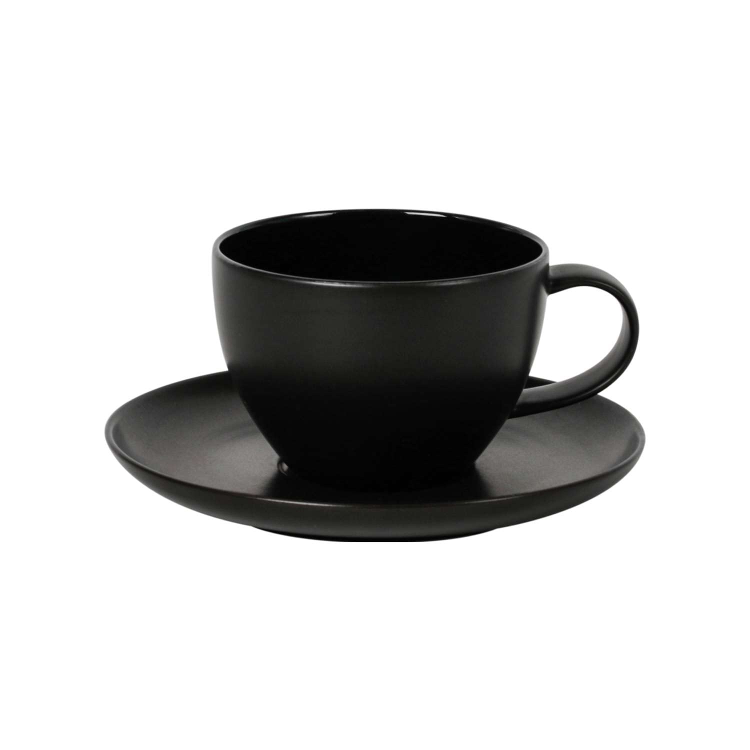 BARALEE BLACK SAND COUPE SAUCER 15 CM (5 7/8