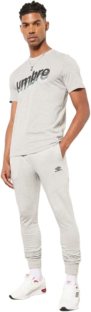 UMBRO Men’s FW Linear Waves Graphic T-Shirt