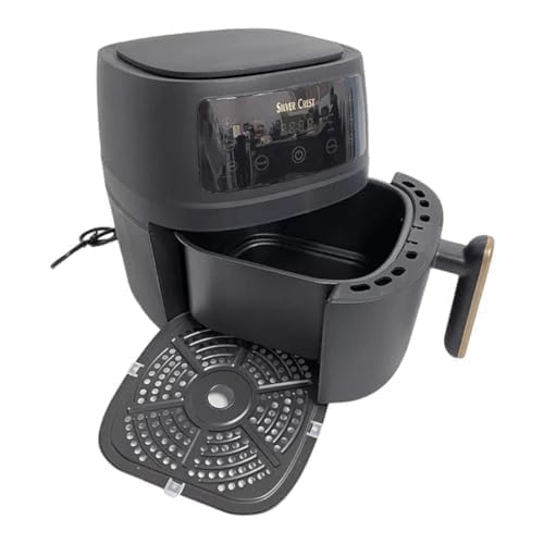 Silver Crest 8 Liter Air Fryer Performance Range 2400 Watt Rapid Air Convection Heating-Have Scratches