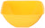 TITIZ Small Square Plastic Bowl , Yellow , 1.3 Liter - Safqqa